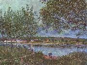 Alfred Sisley Weg der alten Fahre in By oil painting on canvas